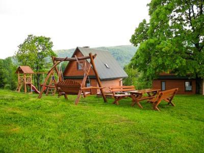 Caloroczne Domki Zacisze Hnatowego Berda W Wetlinie Wetlina Buitenkant foto